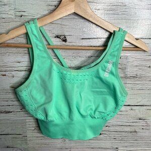 Gymshark  green sports bra size small
